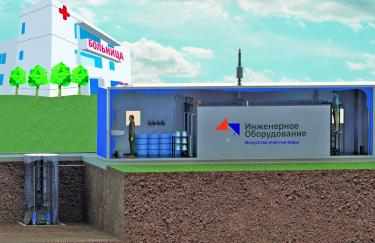 Установки обеззараживания инфицированных сточных вод туберкулезных больниц и диспансеров